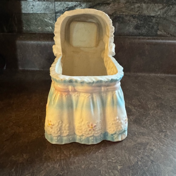 Rubens Japan vintage musical Bassinet Kitschy MCM ART PERFECT - Picture 2 of 5